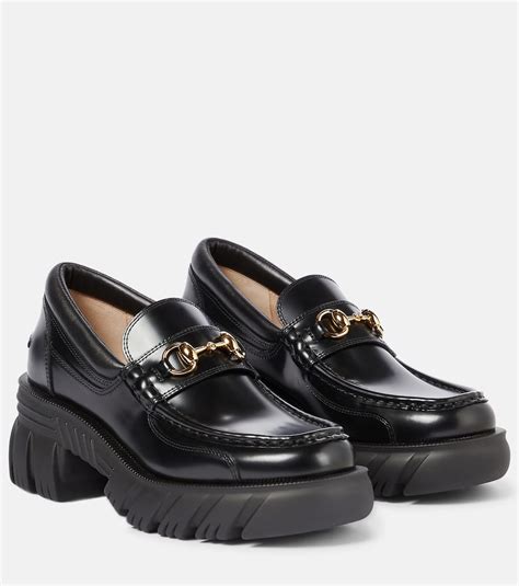 gucci loafers farfetch|gucci harald platform loafers.